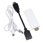 Wholesale Wifi Display Dongle, Wireless HD TV Adapter, Airplay Digital AV to HDMI Connector for iOS / Android (White)